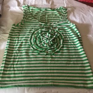 Kate Spade Striped Tank Top - XL